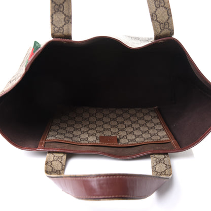 Gucci GG Plus Monogram Medium Signature Web Loop Tote Brown 5 of 15