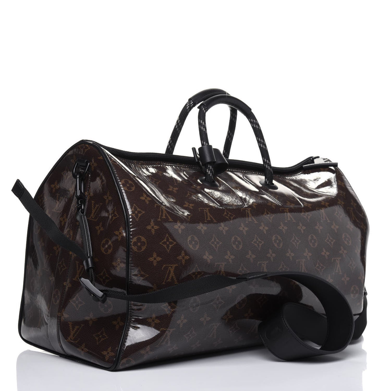 Louis Vuitton Monogram Glaze Keepall Bandouliere 50 2 of 19