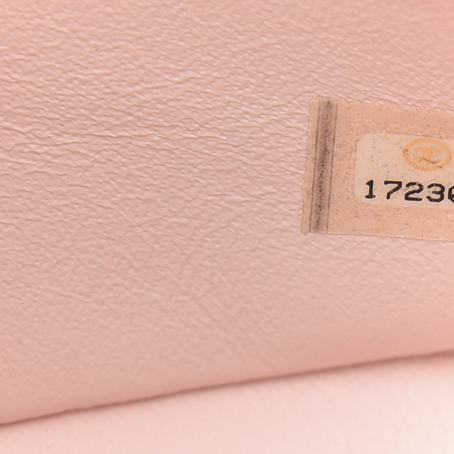 Patent Quilted Jumbo Double Flap Light Pink