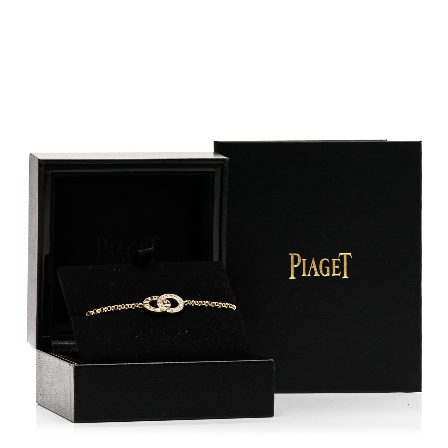18K Yellow Gold Diamond Possession Toi & Moi Bracelet