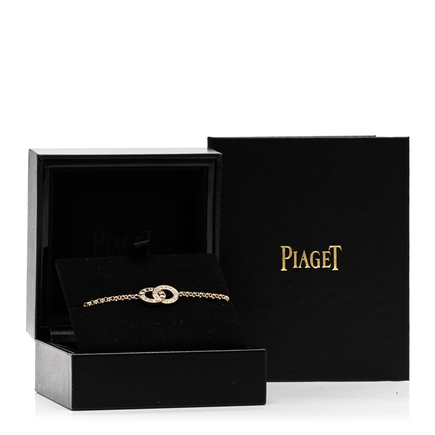 Piaget 18K Yellow Gold Diamond Possession Toi & Moi Bracelet 4 of 4
