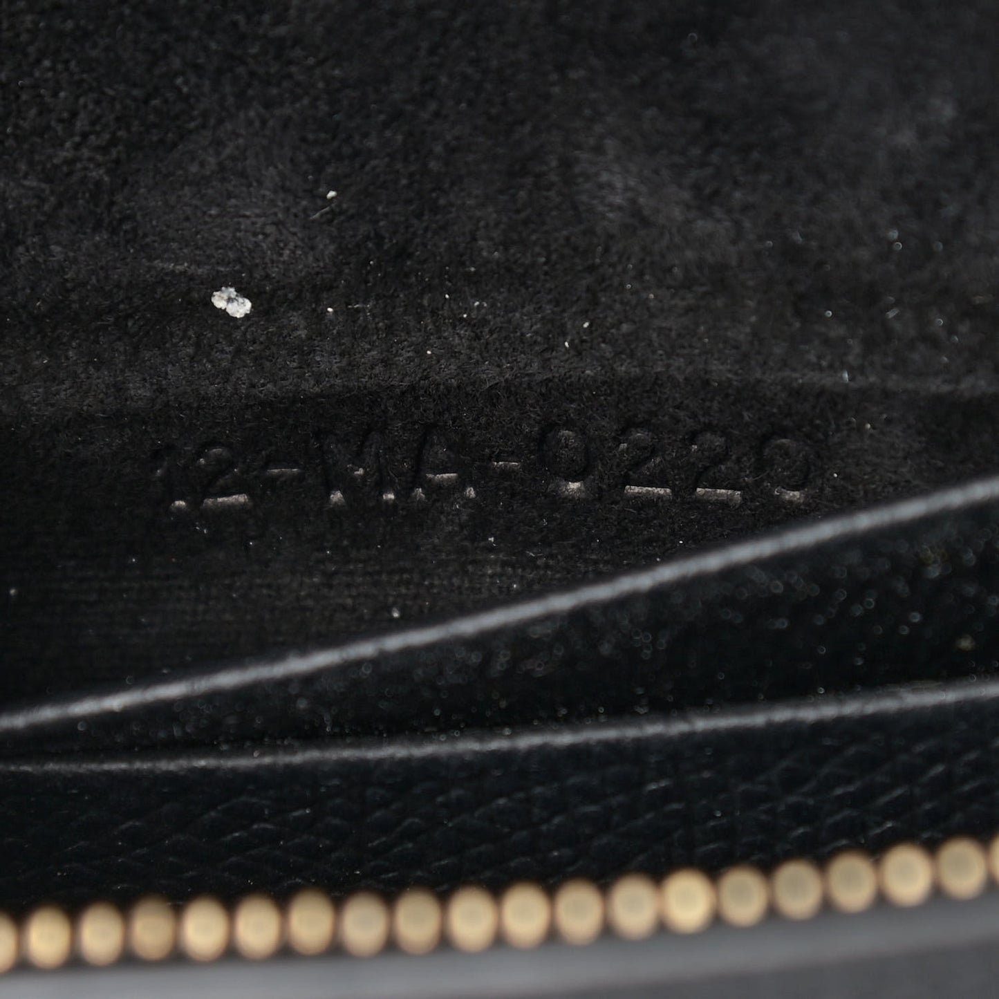 Grained Calfskin Saddle Belt Bag Black