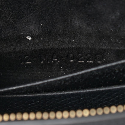 Christian Dior Grained Calfskin Saddle Belt Bag Black 6 of 13
