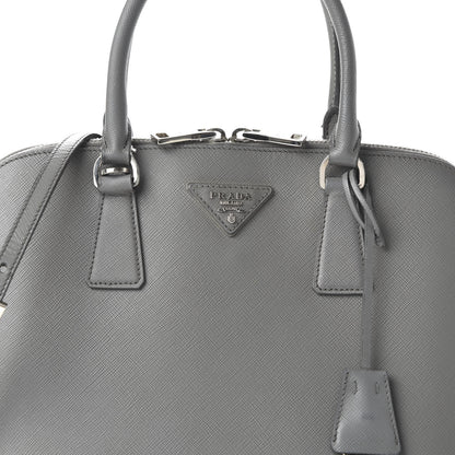 Prada Saffiano Lux Medium Promenade Tote Marmo 10 of 10