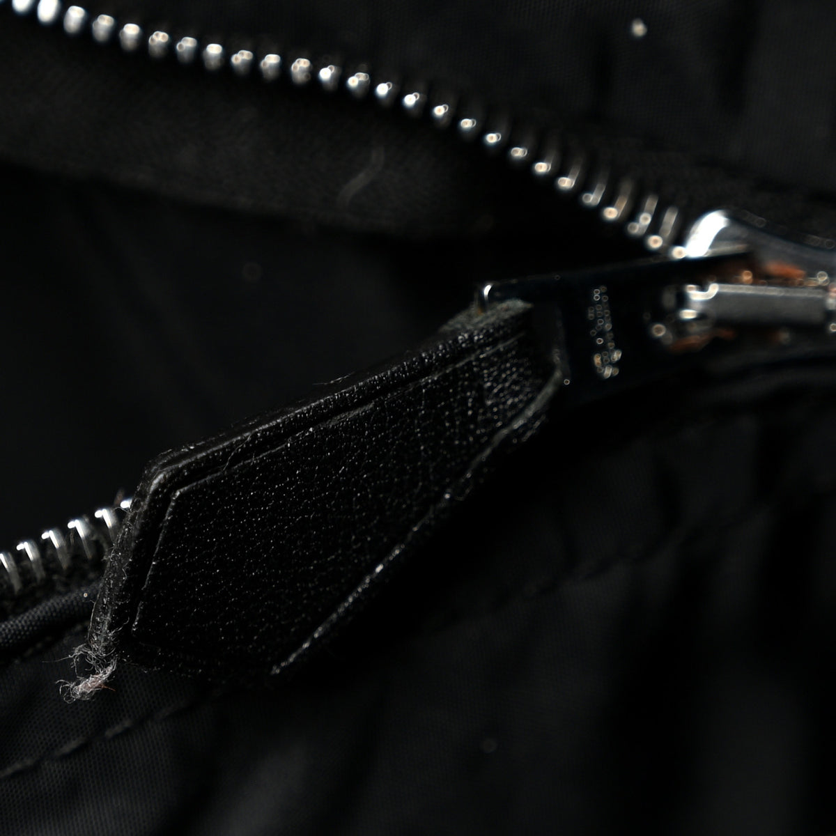 Hermes Nylon Acapulco Vassus Tote Black 12 of 14