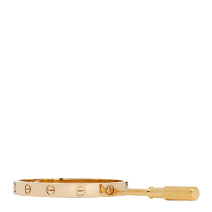 Cartier 18K Yellow Gold Love Bracelet 16 3 of 9