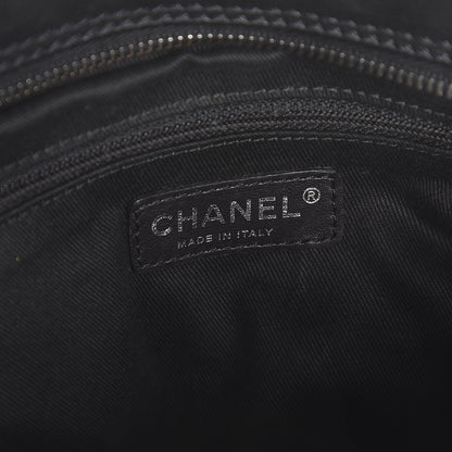 Chanel Calfskin Small Diamond Stitch Tote Black 6 of 7