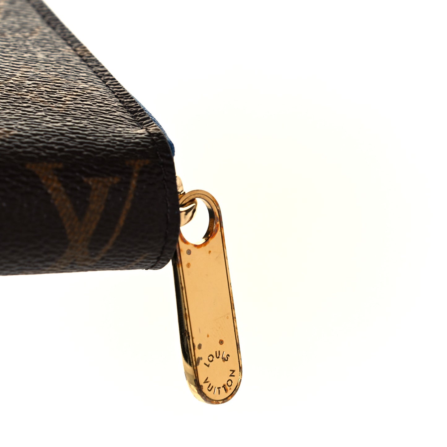 Monogram Zippy Wallet Blue Jean