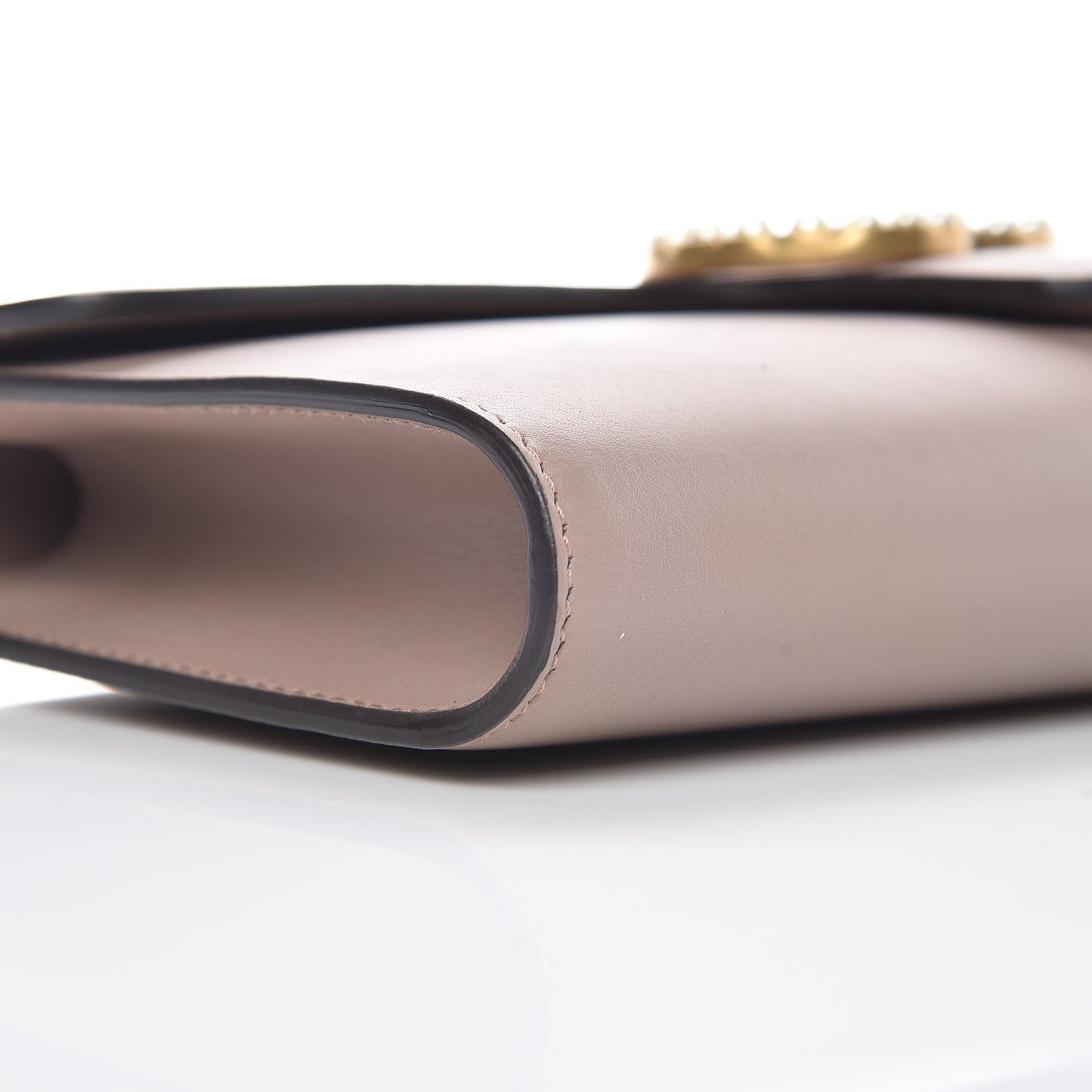 Calfskin Pearly GG Marmont Clutch Porcelain Rose