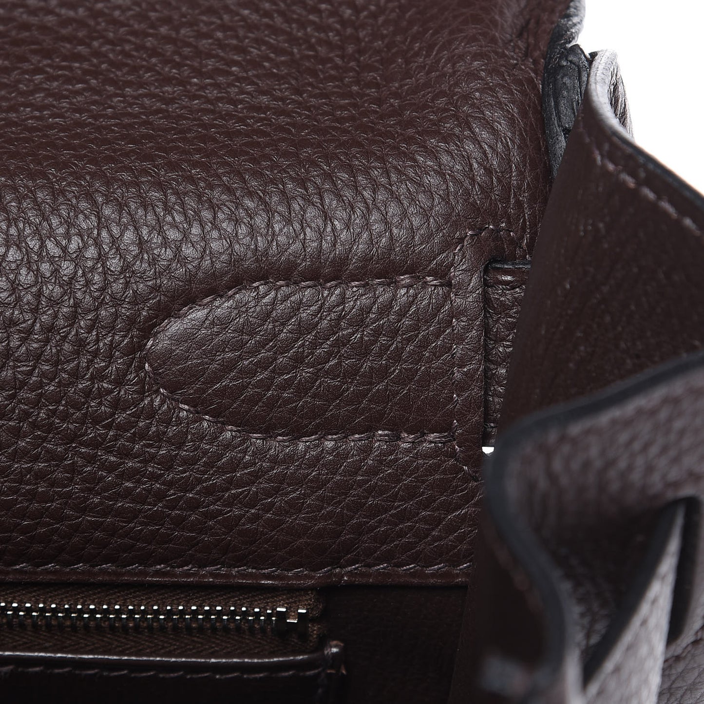 Togo Kelly Retourne 40 Chocolate