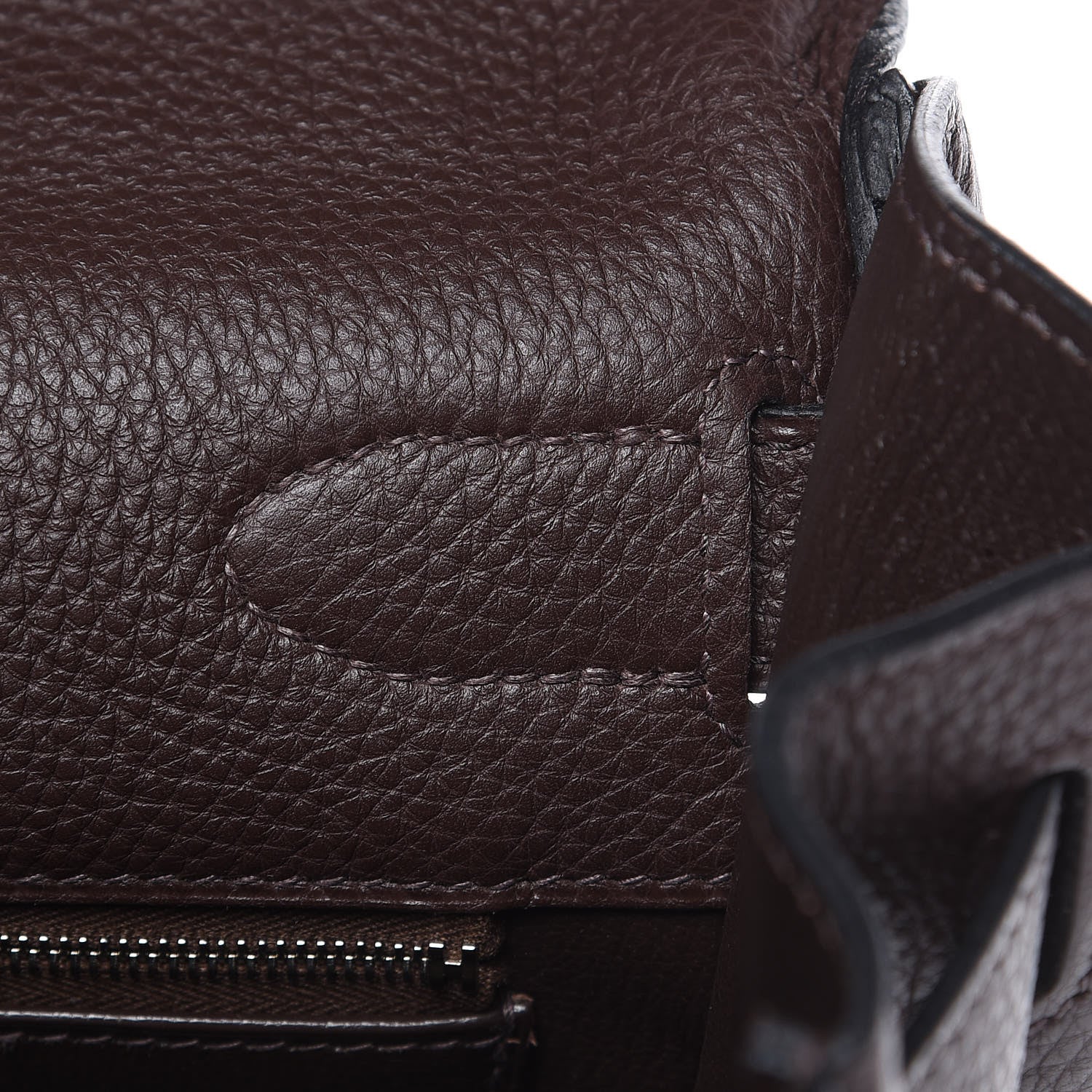 Hermes Togo Kelly Retourne 40 Chocolate 18 of 31