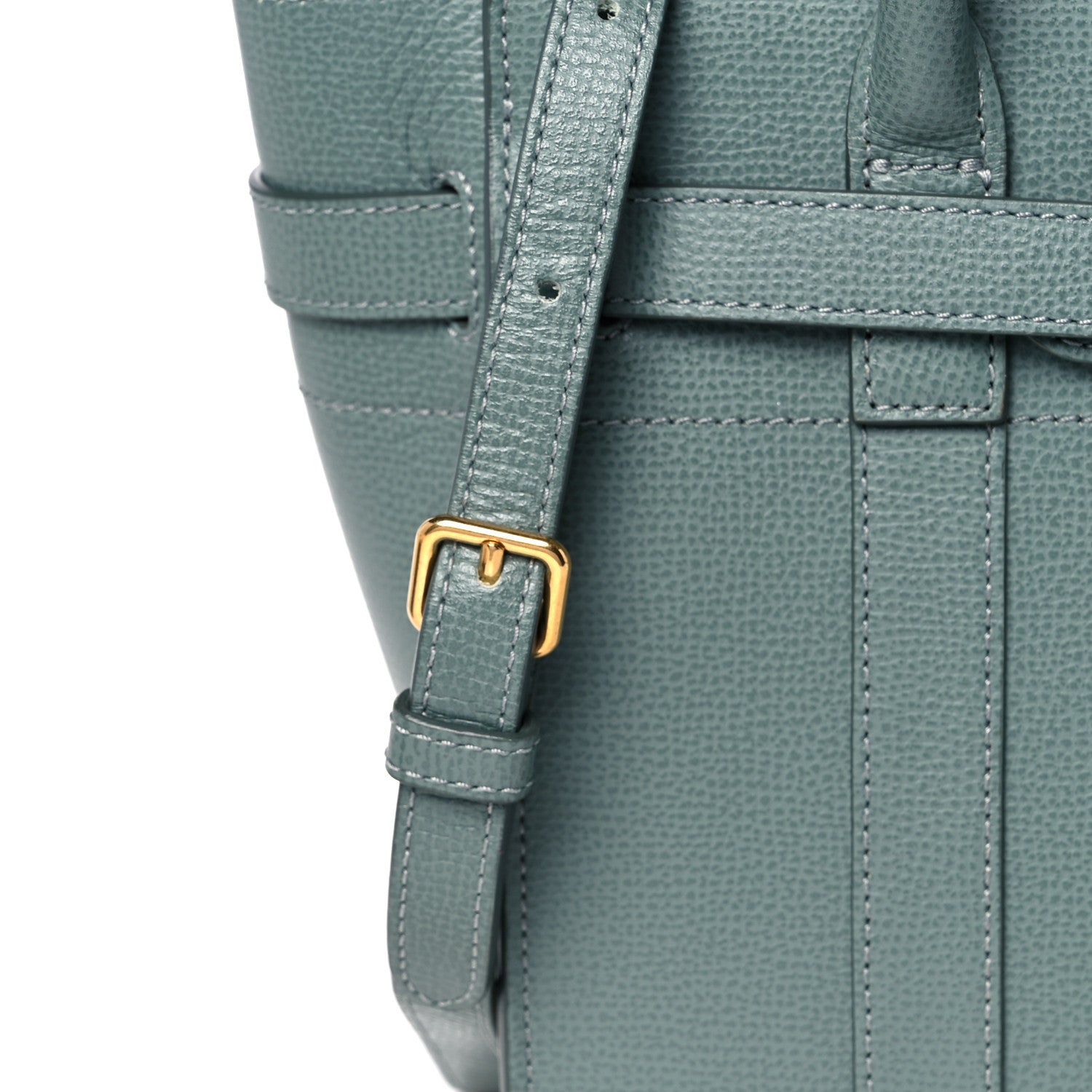 Mulberry Small Classic Grain Mini Zipped Bayswater Antique Blue 8 of 14