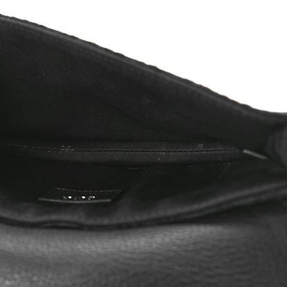 Christian Dior Oblique Saddle Messenger Pouch Blue Black 5 of 9
