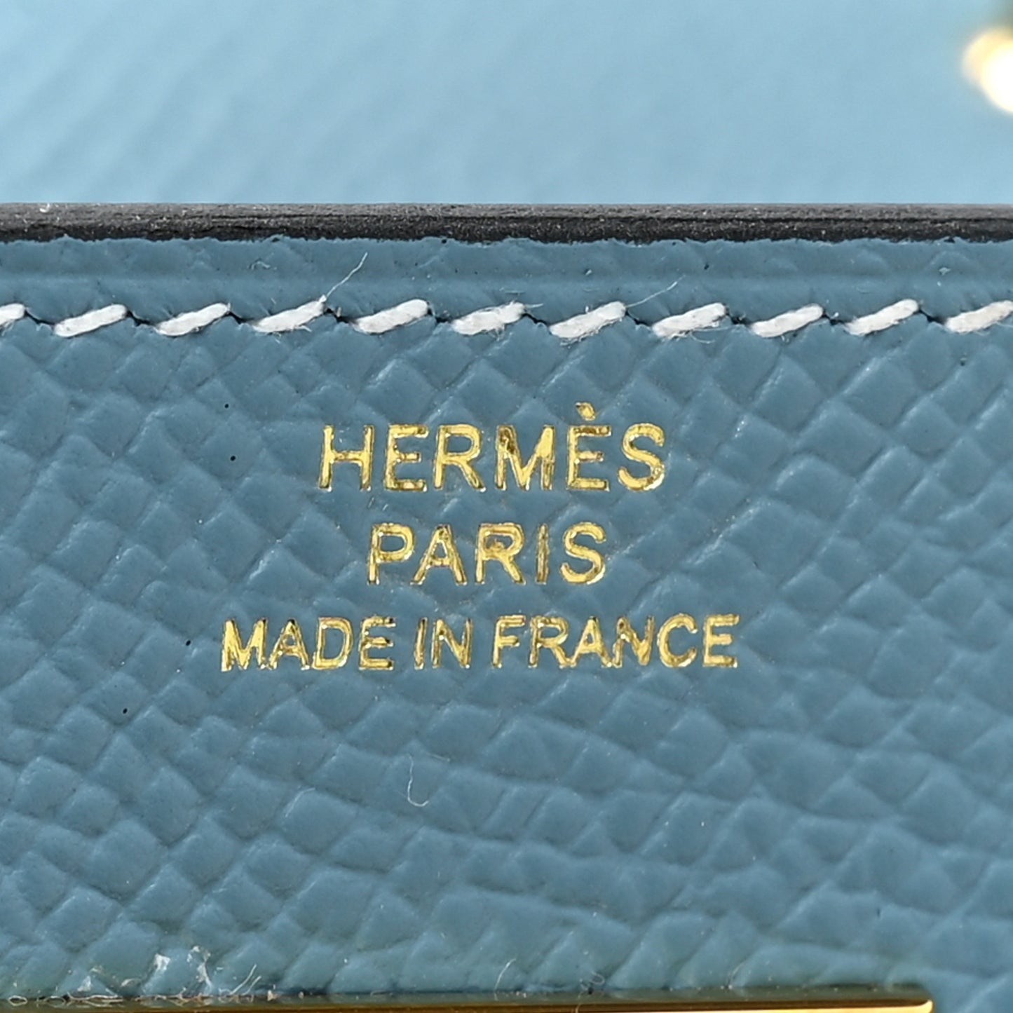 Epsom Kelly Wallet To Go New Blue Jean