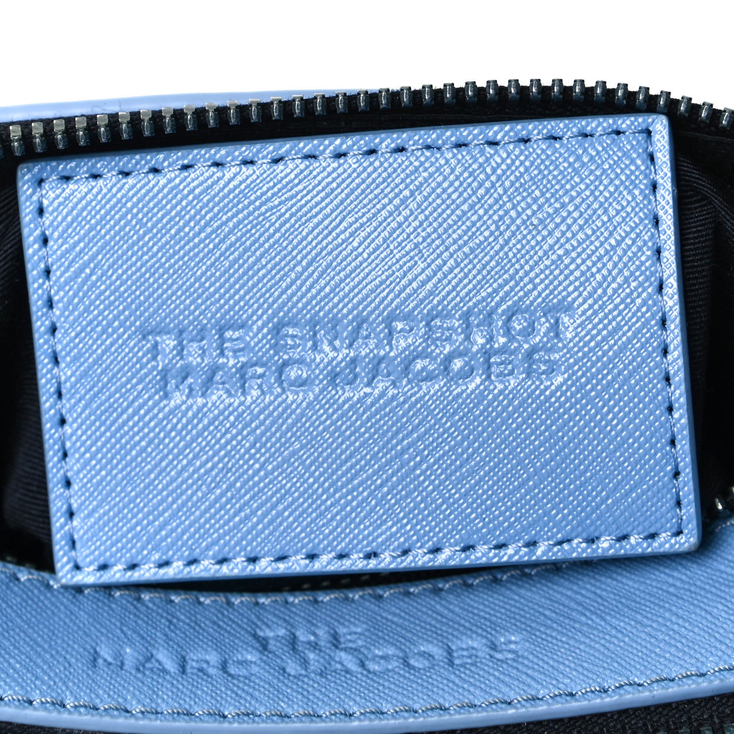 Marc Jacobs Saffiano Small Snapshot Camera Bag Dreamy Blue 6 of 6