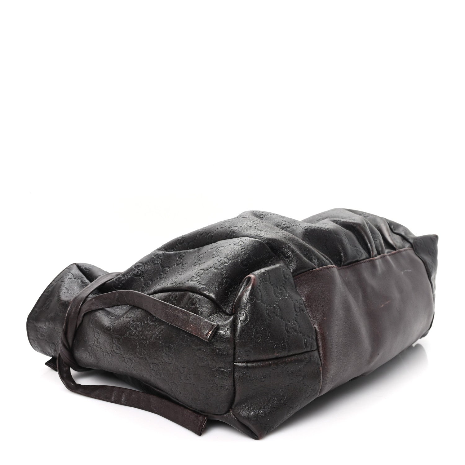 Gucci Guccissima Medium Hysteria Tote Brown 4 of 13