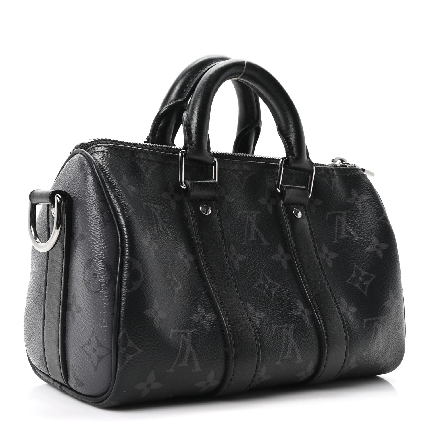 Louis Vuitton Reverse Monogram Eclipse Keepall XS Black 3 of 9