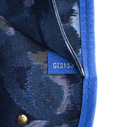 Louis Vuitton Monogram Articles de Voyage Ikat Neverfull MM Grand Blue 7 of 13