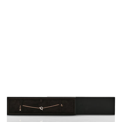 Hermes 18K Rose Gold Diamond Finesse Bracelet SH 4 of 4