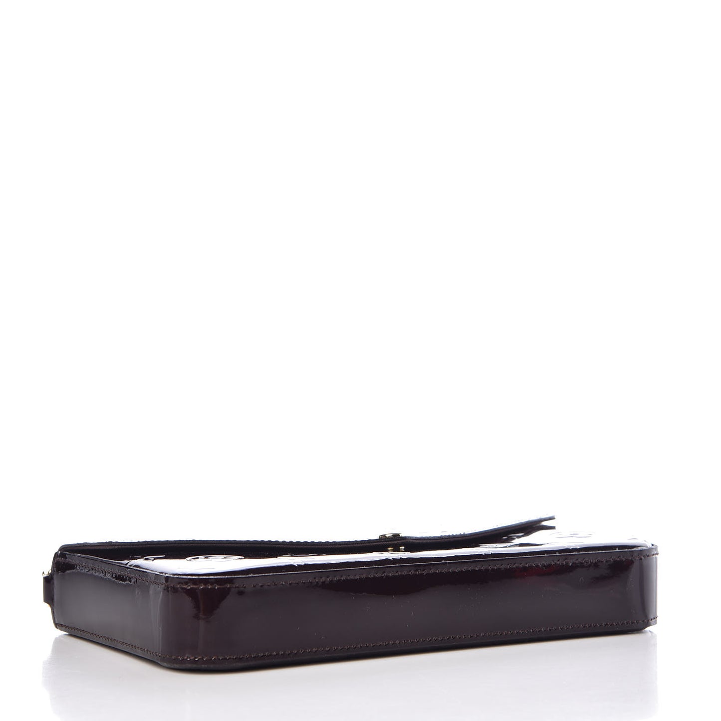 Vernis Pochette Felicie Chain Wallet Amarante