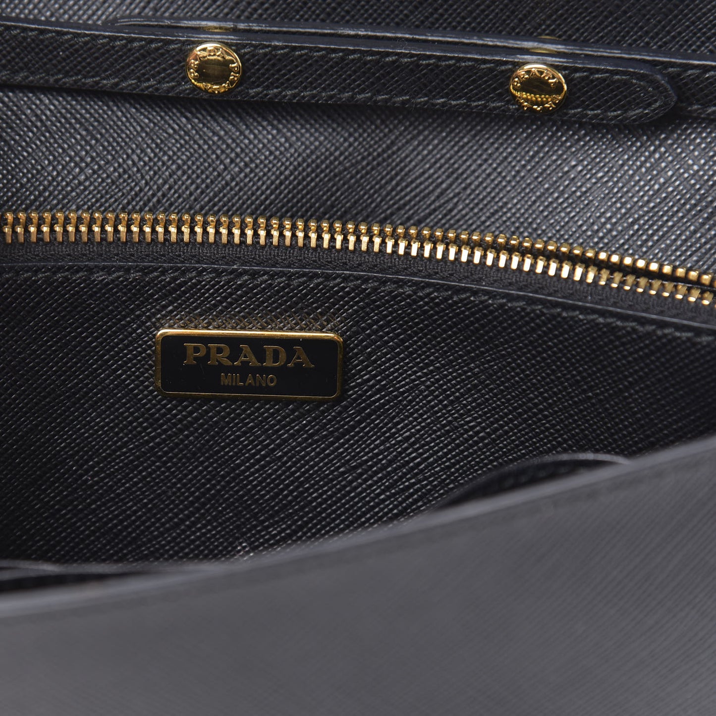 Saffiano Bow Flap Wallet Black