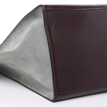 Celine Calfskin Suede Large Tri-Color Trapeze Dark Grey 7 of 17