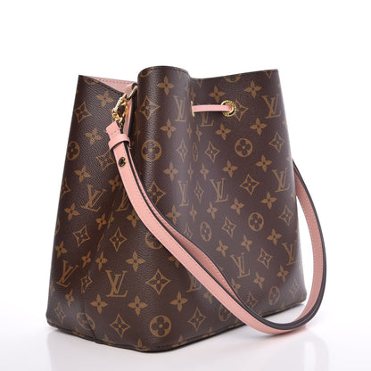 Louis Vuitton Monogram Neonoe MM Rose Poudre 3 of 8