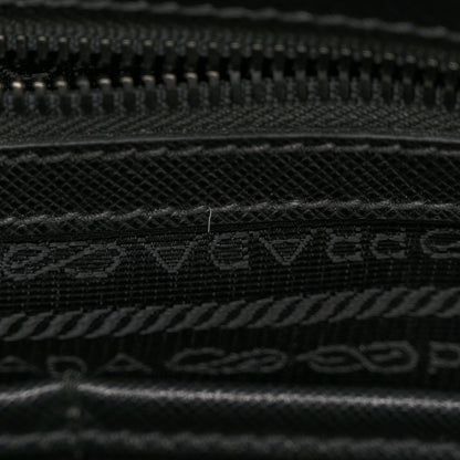 Prada Tessuto Nylon Saffiano Briefcase Black 6 of 12