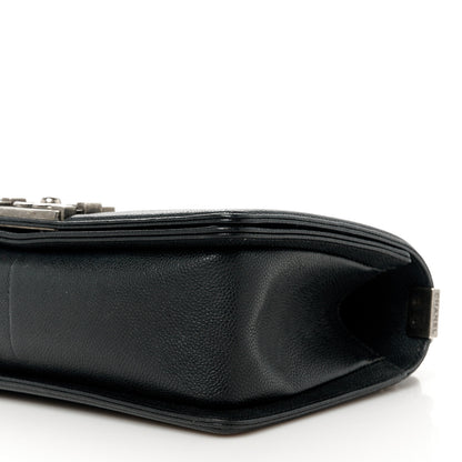 Chanel Caviar Quilted Medium Boy Flap Black 10 of 11