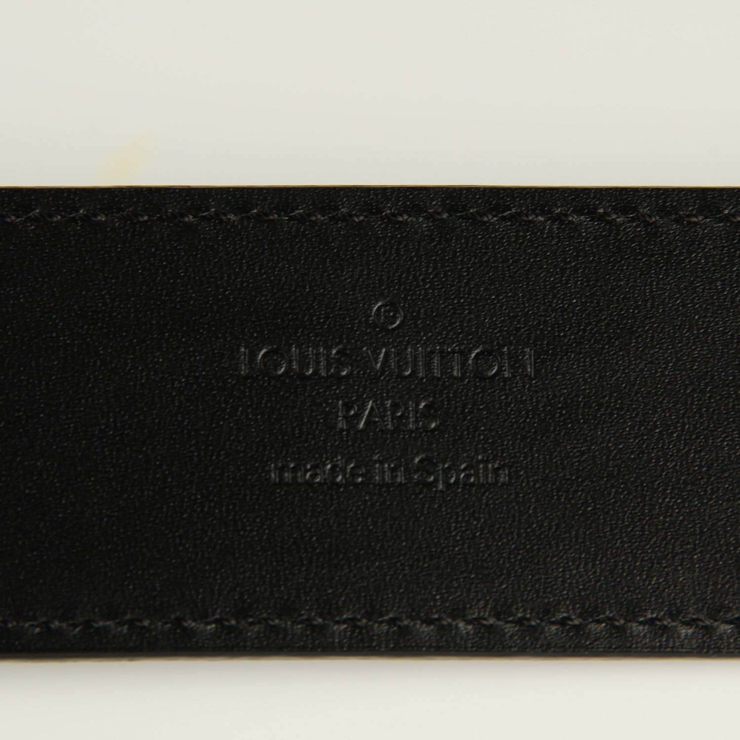 Louis Vuitton Taiga 35 MM LV Initiales Belt 90 36 Ardoise 6 of 8