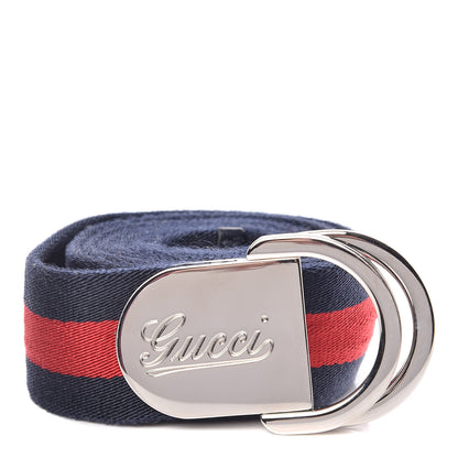 Gucci Nylon Buckle Web Belt 115 46 1 of 6