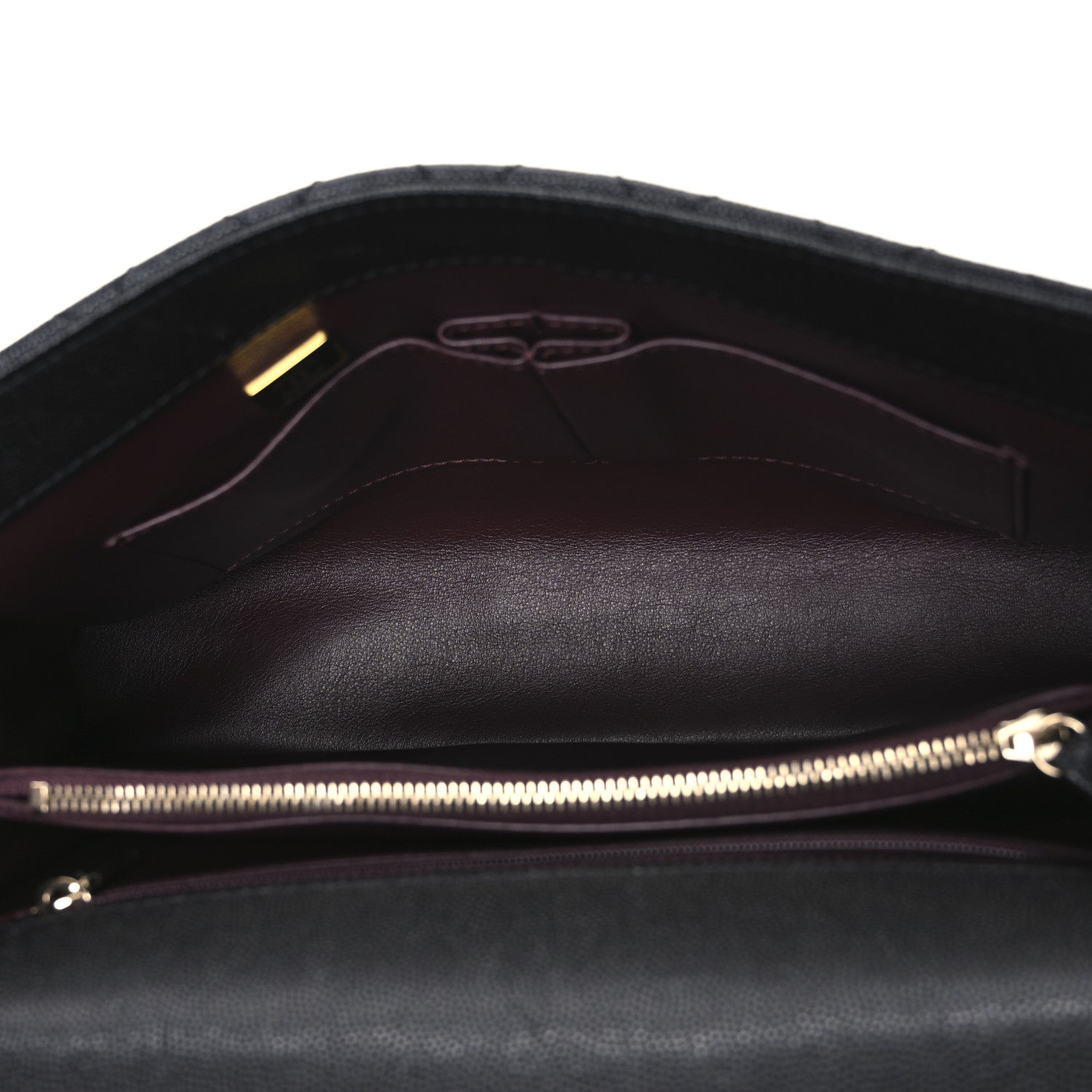 Chanel Caviar Lizard Quilted Medium Coco Handle Flap Black 5 of 10