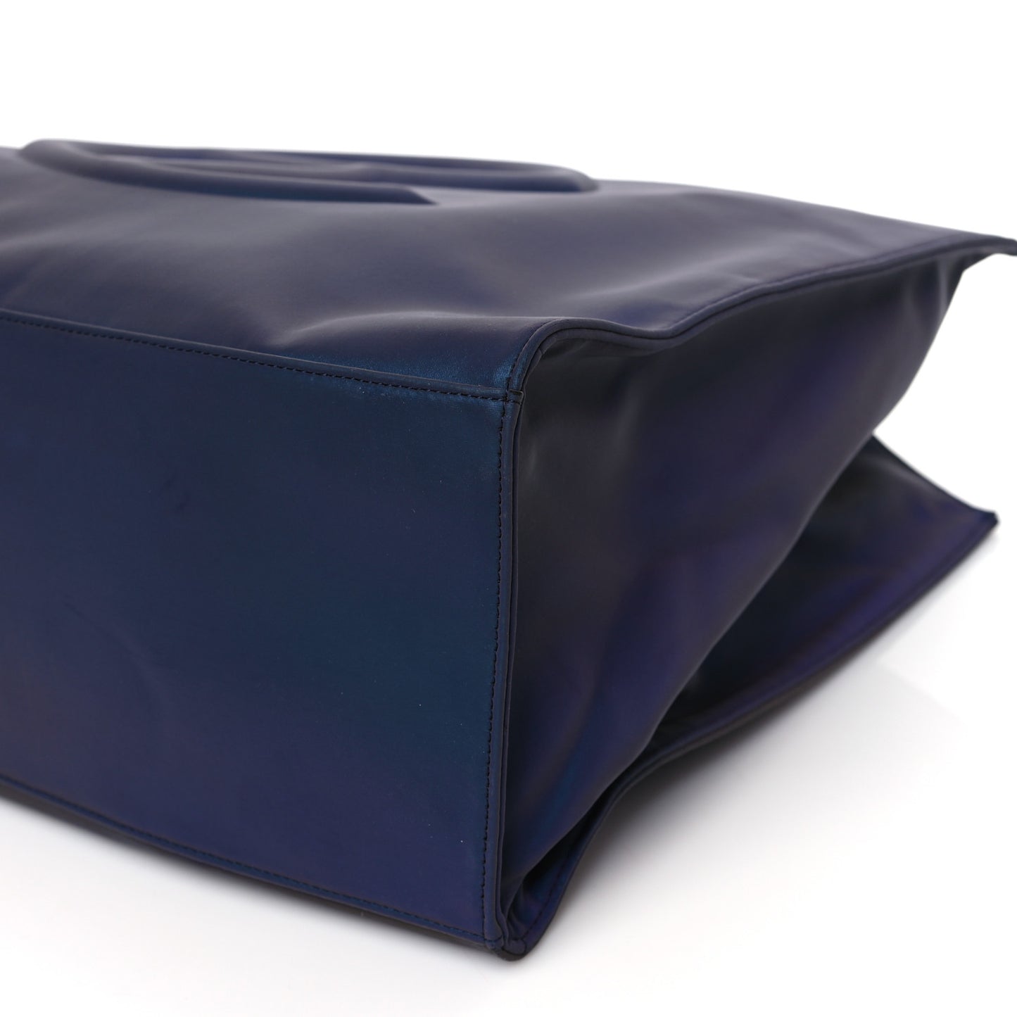 Vegan Leather Large Shopping Bag Flash
