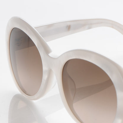 Gucci Acetate Round Sunglasses GG3829 F/S White 6 of 8
