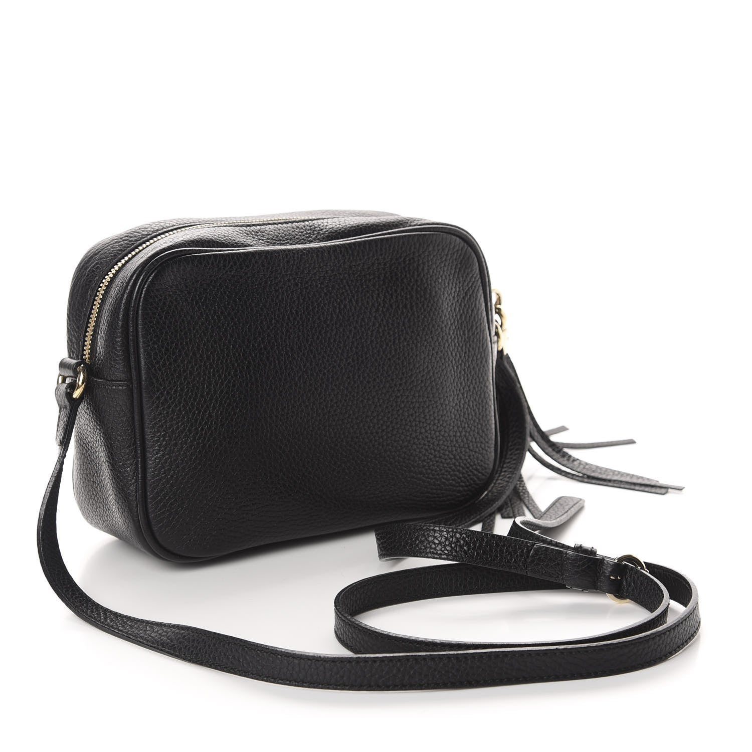 Gucci Pebbled Calfskin Small Soho Disco Bag Black 3 of 10