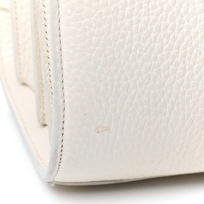 Saint Laurent Grained Calfskin Small Sac De Jour Dove White 9 of 12