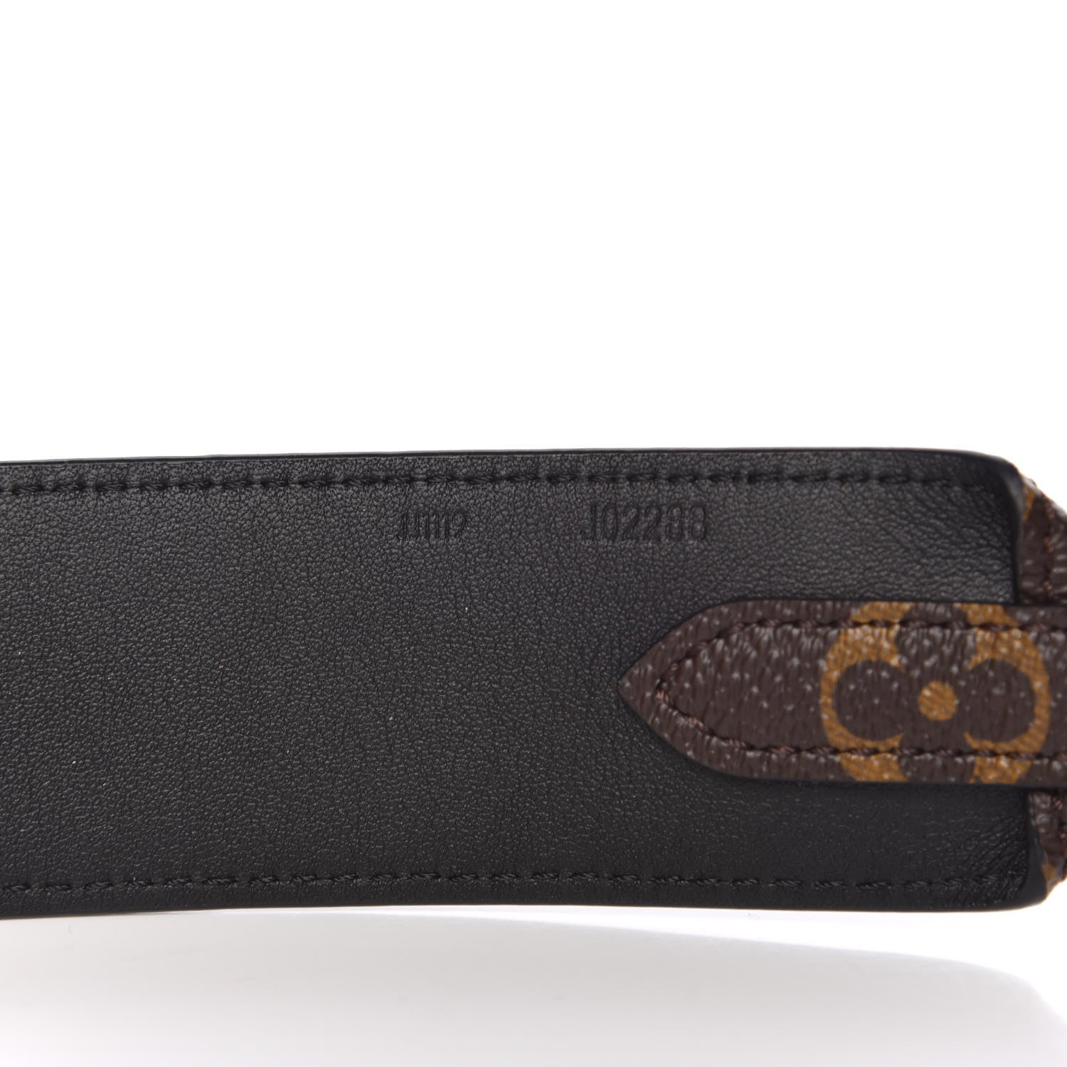 Louis Vuitton Monogram Bandouliere Shoulder Strap Black 3 of 7