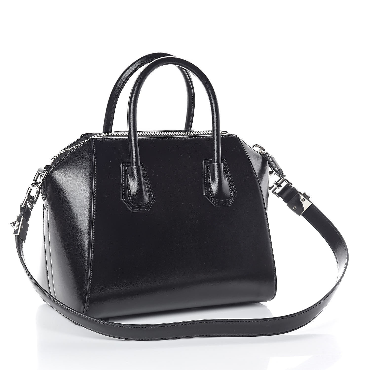 Givenchy Shiny Lord Calfskin Small Antigona Black 3 of 9