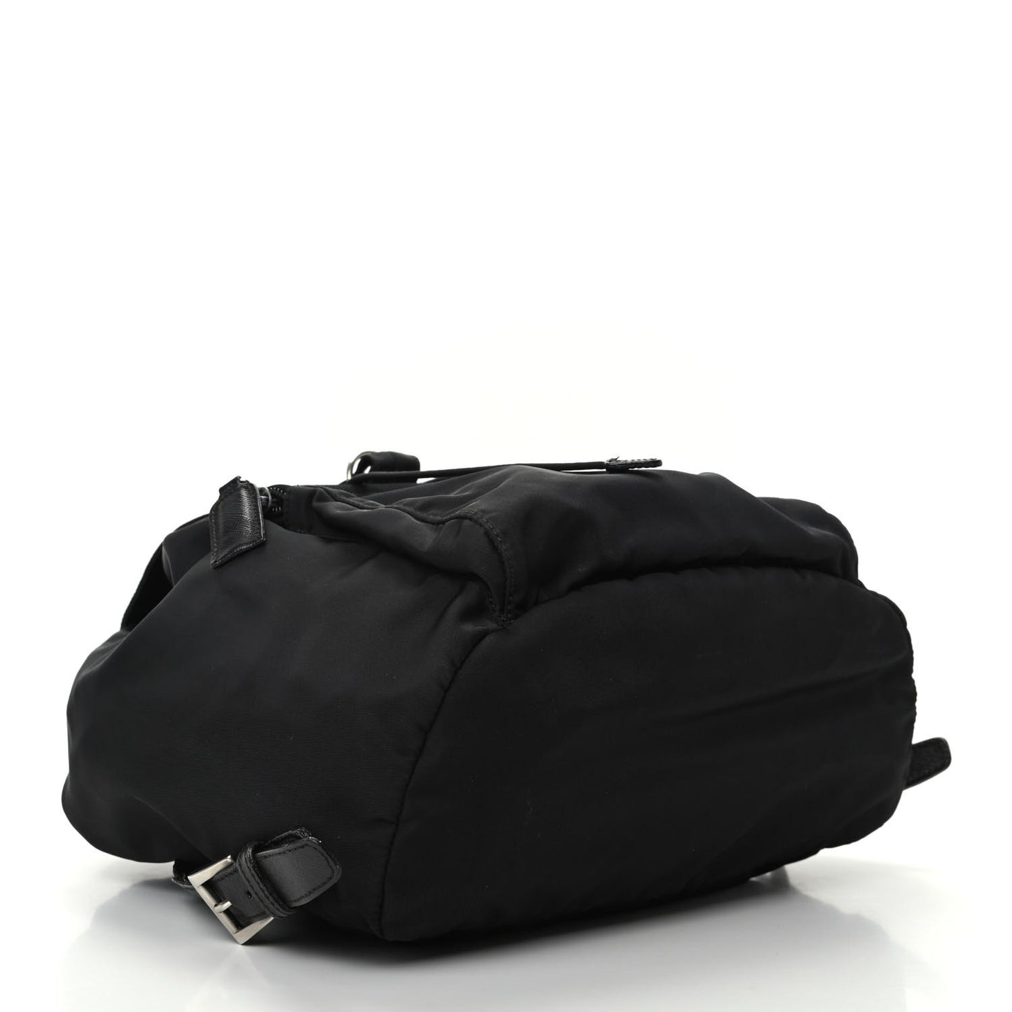 Nylon Vela Mini Cinch Backpack Black