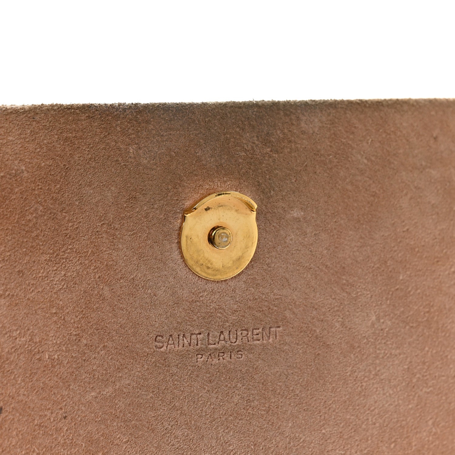 Saint Laurent Snakeskin Medium Classic Monogram Kate Tassel Satchel Beige 14 of 15