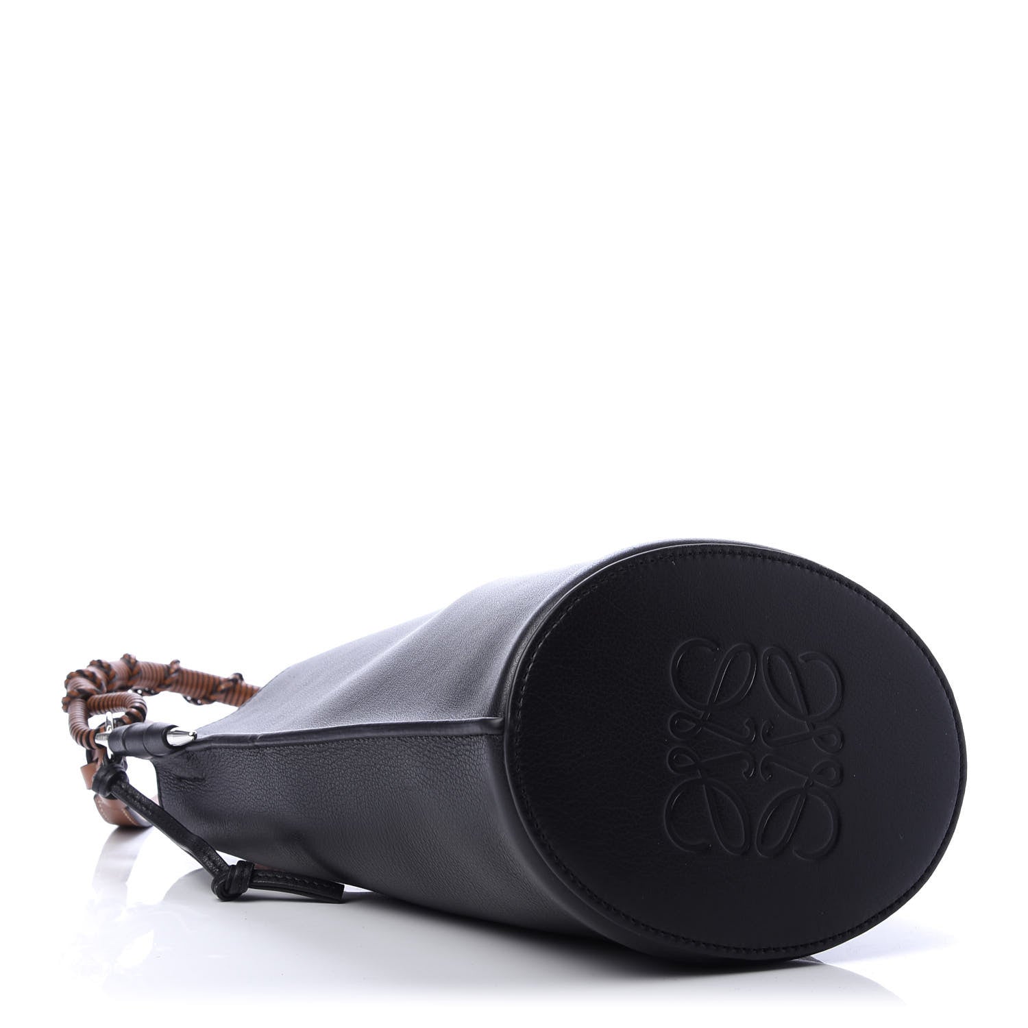 Loewe Calfskin Gate Bucket Bag Black 4 of 8