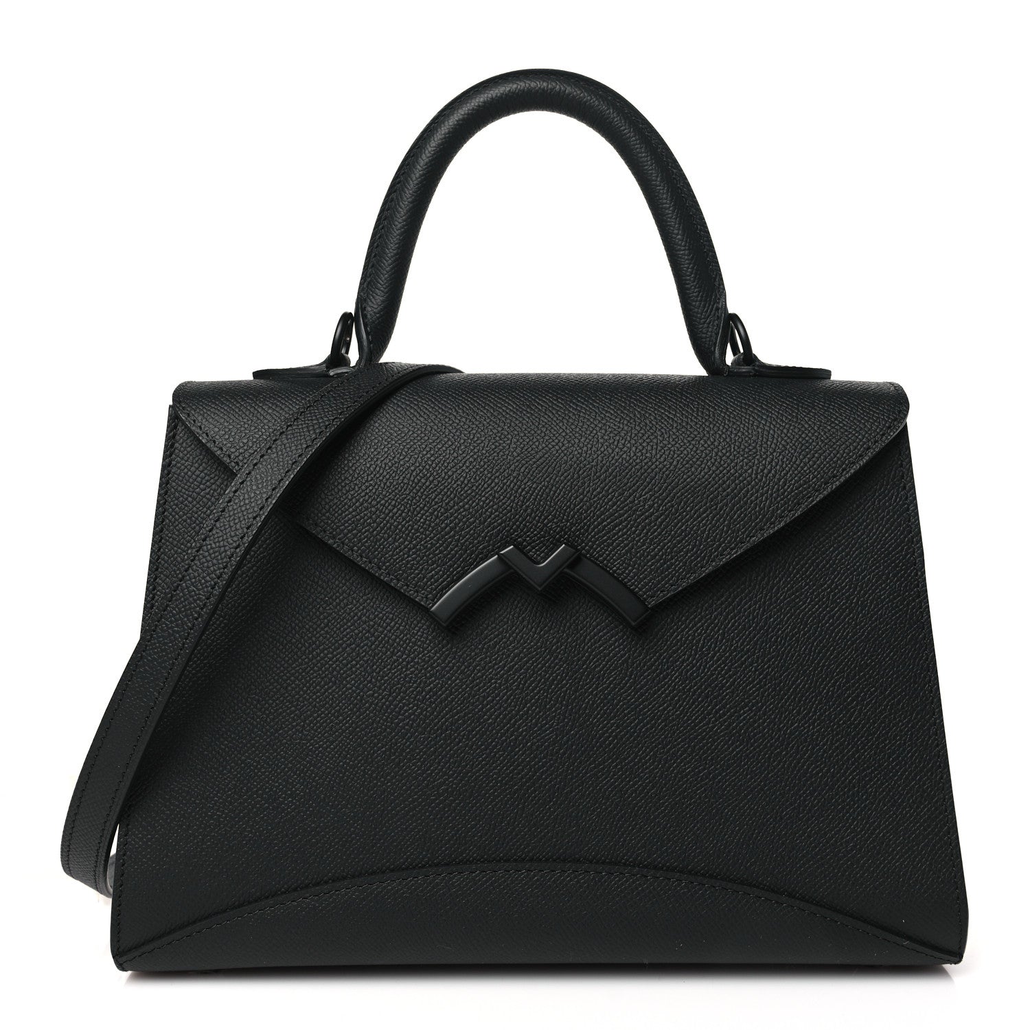Moynat Carat Calfskin Gabrielle BB Black 1 of 9