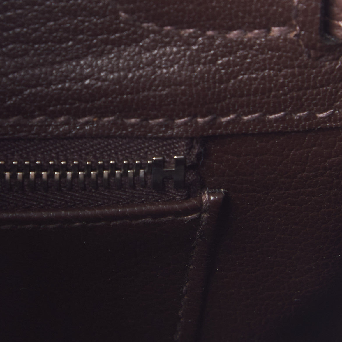 Togo Birkin 25 Chocolate