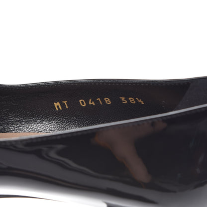 Christian Dior Patent Baby-D Ballet Pumps 38.5 Black 8 of 10