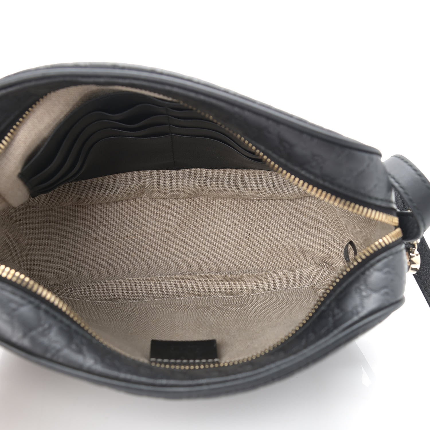 Gucci Microguccissima Mini Bree Messenger Bag Black 5 of 9