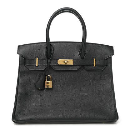 Hermes Epsom Birkin 30 Black 1 of 12