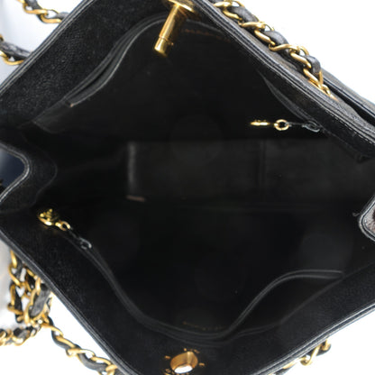 Chanel Caviar Quilted CC Shoulder Bag Black 5 of 8
