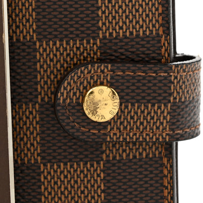 Louis Vuitton Damier Ebene Small Ring Agenda Cover 11 of 11