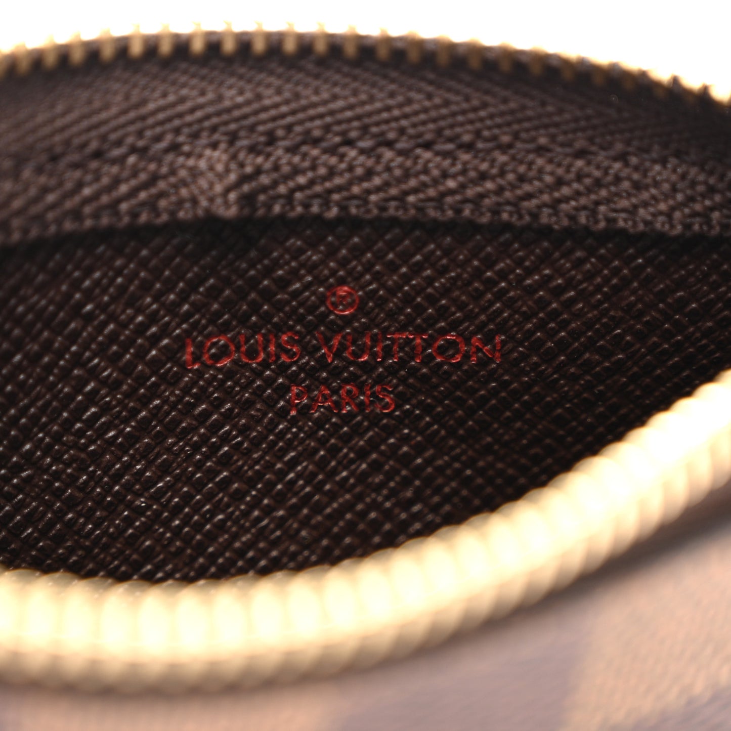 Damier Ebene Key Pouch