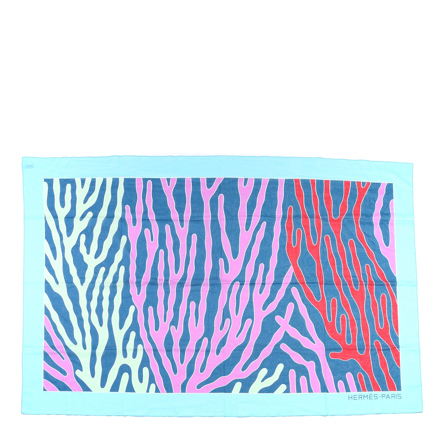 Hermes Printed Cotton Beach Pareo 1 of 3